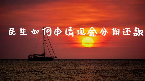 民生如何申请现金分期还款_https://wap.apzhendong.com_美股行情_第1张