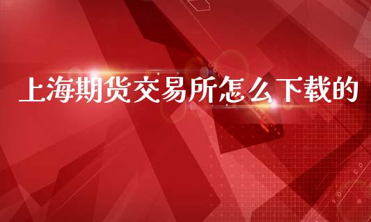 上海期货交易所怎么下载的_https://wap.apzhendong.com_美股行情_第1张