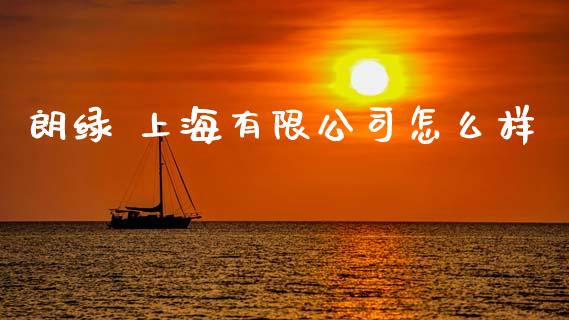 朗绿 上海有限公司怎么样_https://wap.apzhendong.com_今日财经_第1张