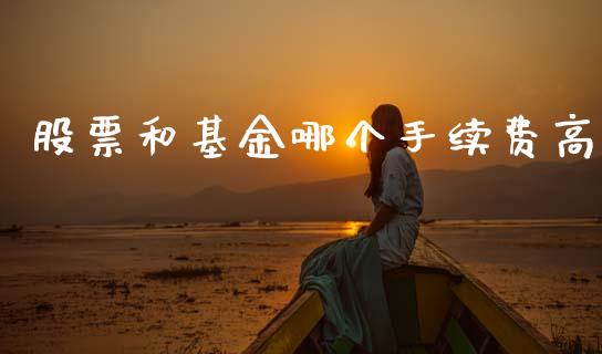 股票和基金哪个手续费高_https://wap.apzhendong.com_今日财经_第1张