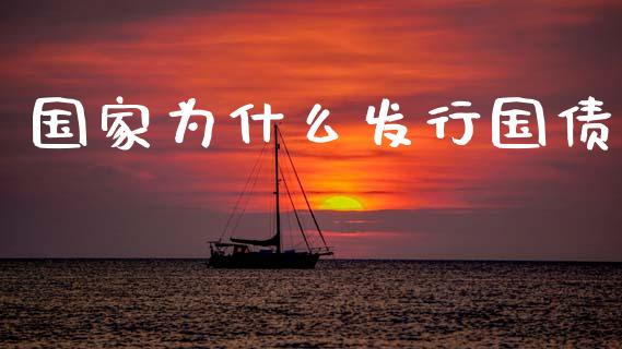 国家为什么发行国债_https://wap.apzhendong.com_投资理财_第1张