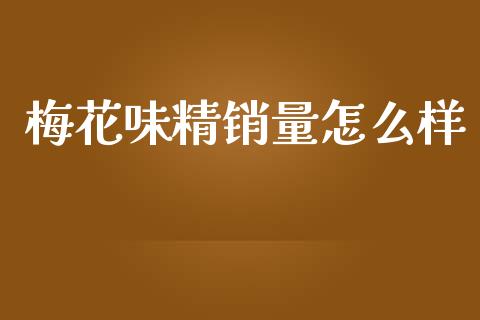 梅花味精销量怎么样_https://wap.apzhendong.com_今日财经_第1张