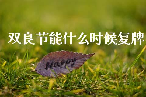 双良节能什么时候复牌_https://wap.apzhendong.com_期货直播_第1张