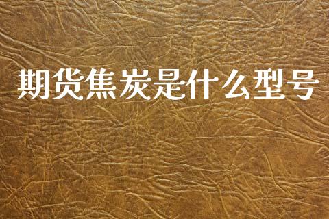 期货焦炭是什么型号_https://wap.apzhendong.com_投资理财_第1张