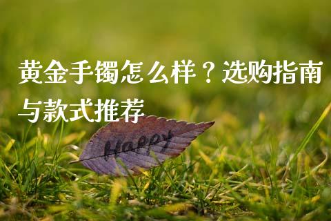 黄金手镯怎么样？选购指南与款式推荐_https://wap.apzhendong.com_今日财经_第1张