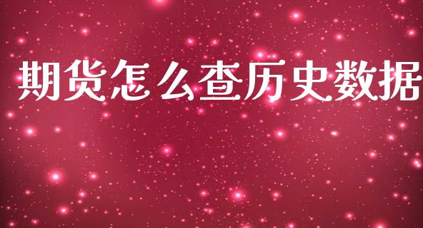 期货怎么查历史数据_https://wap.apzhendong.com_期货直播_第1张
