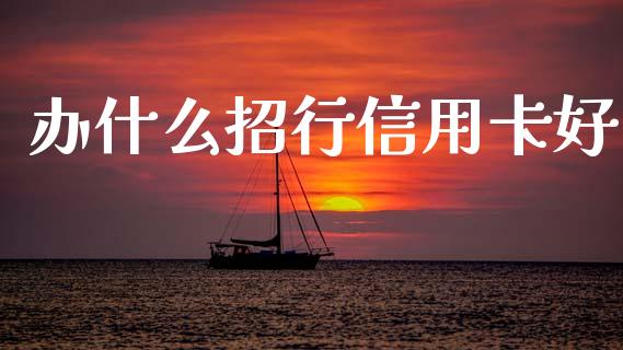 办什么招行信用卡好_https://wap.apzhendong.com_期货直播_第1张