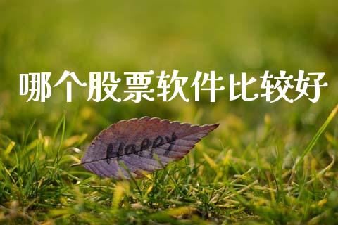 哪个股票软件比较好_https://wap.apzhendong.com_期货直播_第1张