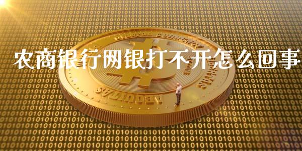 农商银行网银打不开怎么回事_https://wap.apzhendong.com_美股行情_第1张