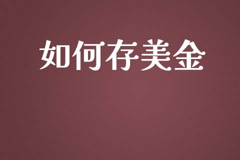 如何存美金_https://wap.apzhendong.com_美股行情_第1张