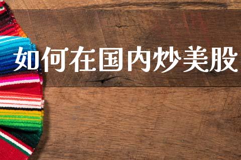 如何在国内炒美股_https://wap.apzhendong.com_今日财经_第1张