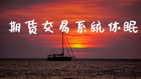 期货交易系统休眠_https://wap.apzhendong.com_美股行情_第1张