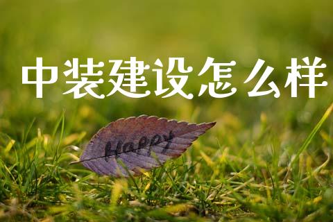 中装建设怎么样_https://wap.apzhendong.com_今日财经_第1张