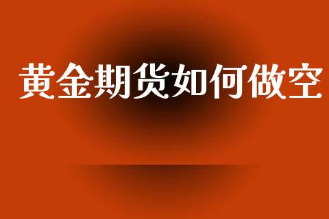 黄金期货如何做空_https://wap.apzhendong.com_今日财经_第1张