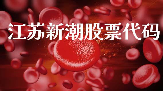 江苏新潮股票代码_https://wap.apzhendong.com_期货直播_第1张