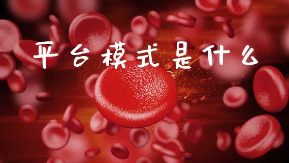 平台模式是什么_https://wap.apzhendong.com_今日财经_第1张