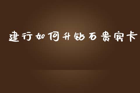 建行如何升钻石贵宾卡_https://wap.apzhendong.com_美股行情_第1张