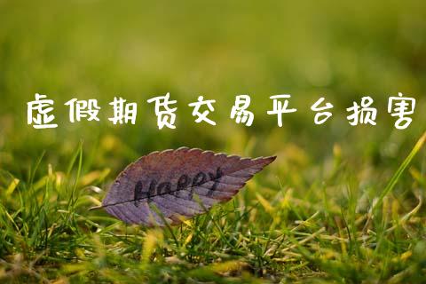 虚假期货交易平台损害_https://wap.apzhendong.com_期货直播_第1张