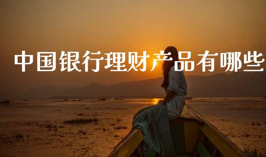 中国银行理财产品有哪些_https://wap.apzhendong.com_投资理财_第1张