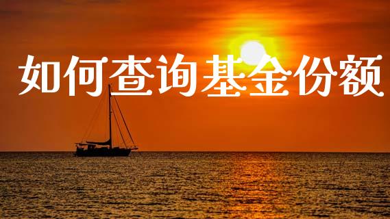 如何查询基金份额_https://wap.apzhendong.com_投资理财_第1张