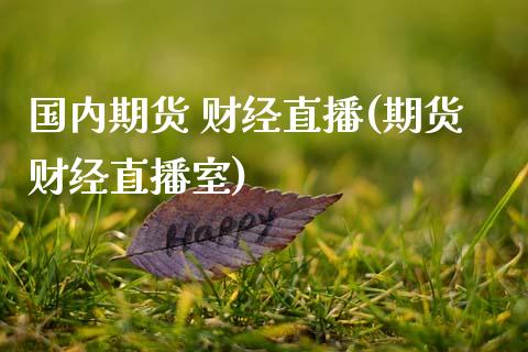 国内期货 财经直播(期货财经直播室)_https://wap.apzhendong.com_投资理财_第1张
