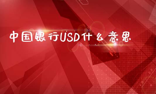 中国银行USD什么意思_https://wap.apzhendong.com_美股行情_第1张