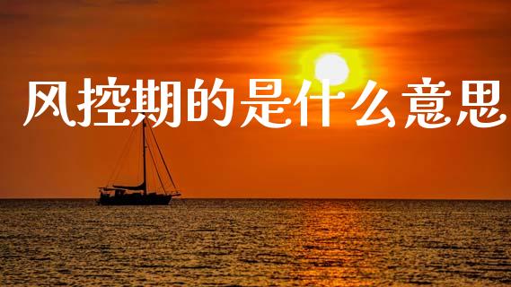 风控期的是什么意思_https://wap.apzhendong.com_期货直播_第1张