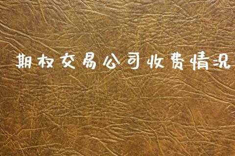 期权交易公司收费情况_https://wap.apzhendong.com_美股行情_第1张
