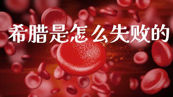 希腊是怎么失败的_https://wap.apzhendong.com_期货直播_第1张