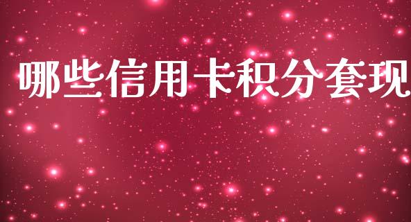 哪些信用卡积分套现_https://wap.apzhendong.com_投资理财_第1张