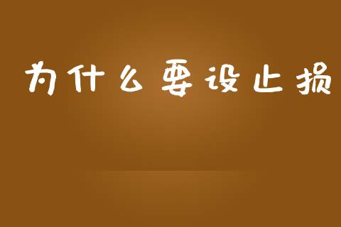 为什么要设止损_https://wap.apzhendong.com_美股行情_第1张