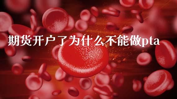期货开户了为什么不能做pta_https://wap.apzhendong.com_期货直播_第1张
