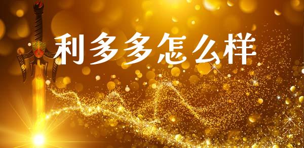 利多多怎么样_https://wap.apzhendong.com_今日财经_第1张