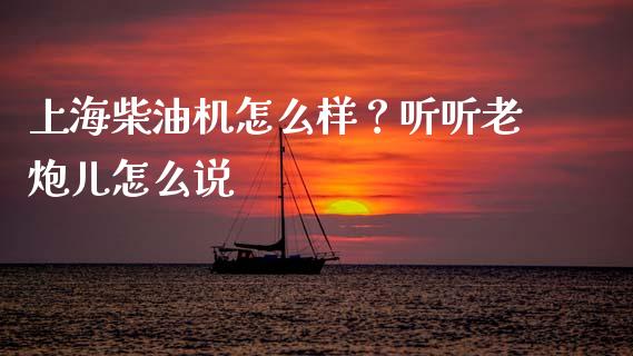 上海柴油机怎么样？听听老炮儿怎么说_https://wap.apzhendong.com_美股行情_第1张