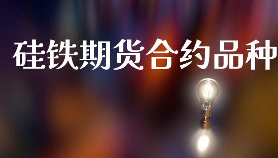 硅铁期货合约品种_https://wap.apzhendong.com_美股行情_第1张