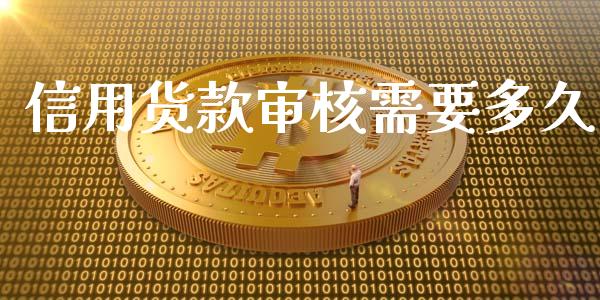 信用货款审核需要多久_https://wap.apzhendong.com_投资理财_第1张
