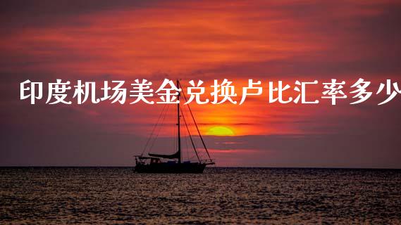 印度机场美金兑换卢比汇率多少_https://wap.apzhendong.com_今日财经_第1张