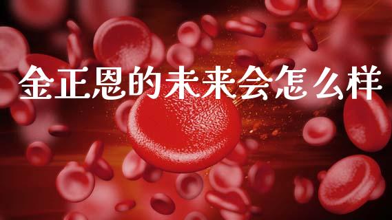 金正恩的未来会怎么样_https://wap.apzhendong.com_期货直播_第1张