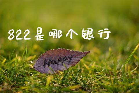 822是哪个银行_https://wap.apzhendong.com_美股行情_第1张